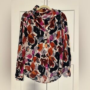 Cloth & Stone Multicolor Floral Blouse